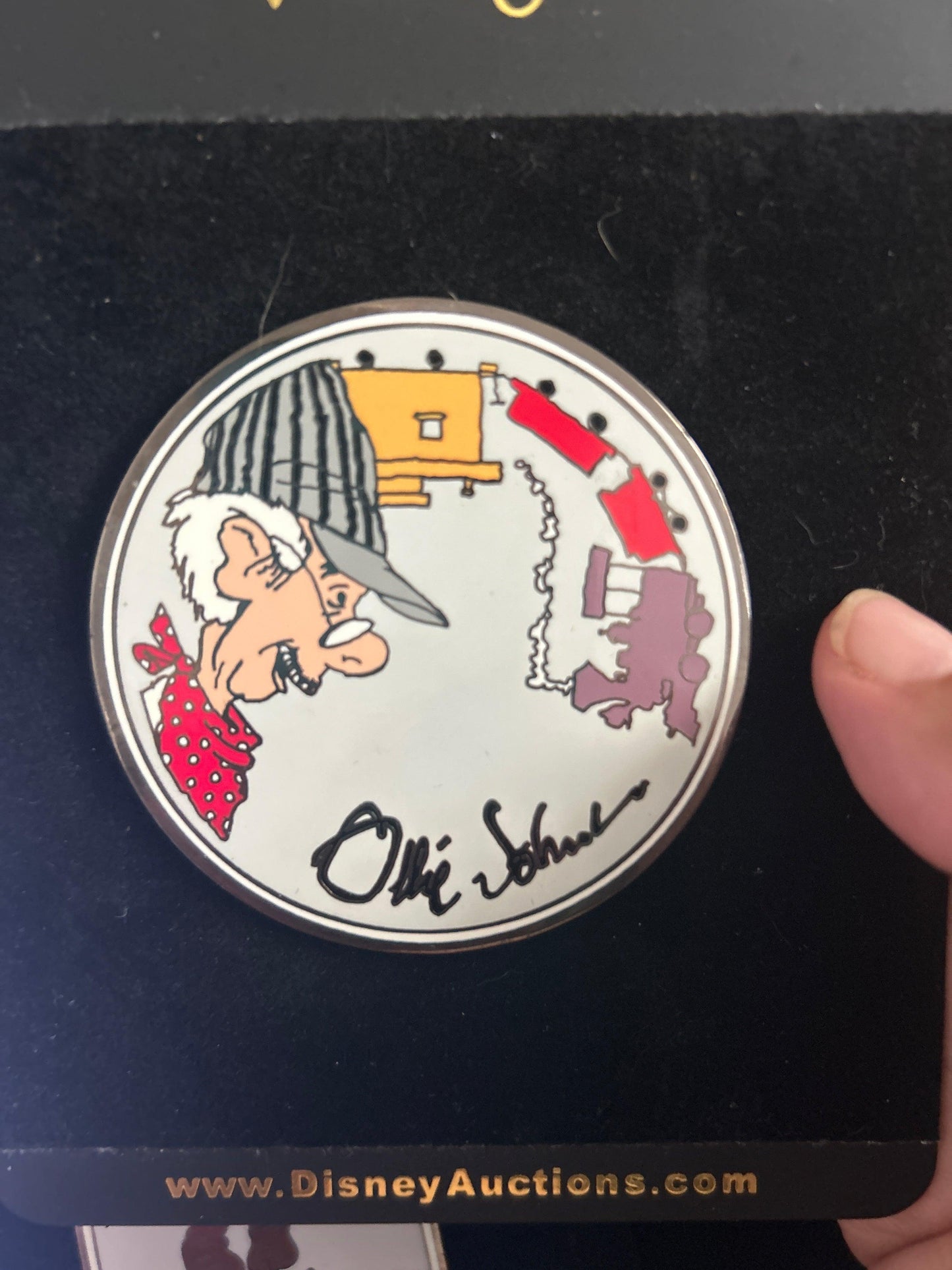 Disney Auctions Ollie Johnston Series Caricature
