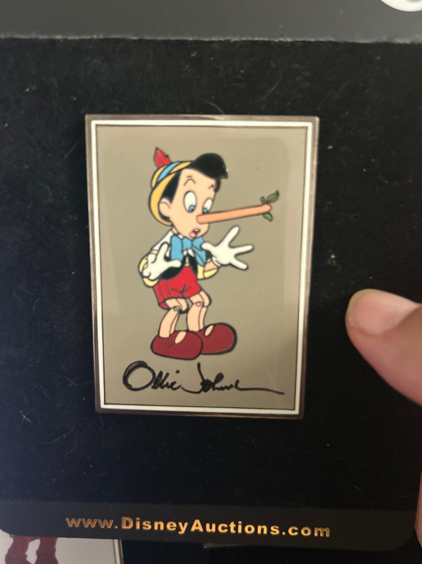 Disney Auctions Ollie Johnston Series Pinocchio