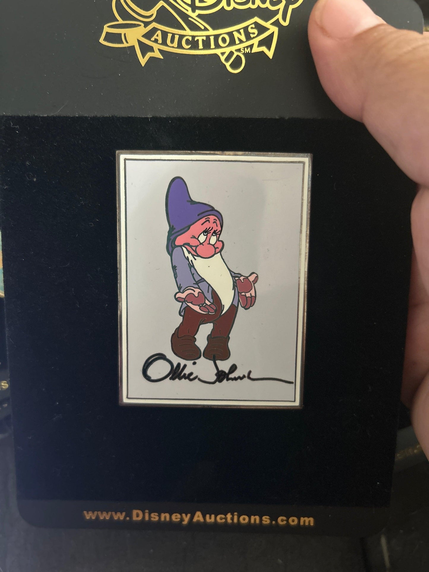 Disney Auctions Ollie Johnston Series Bashful