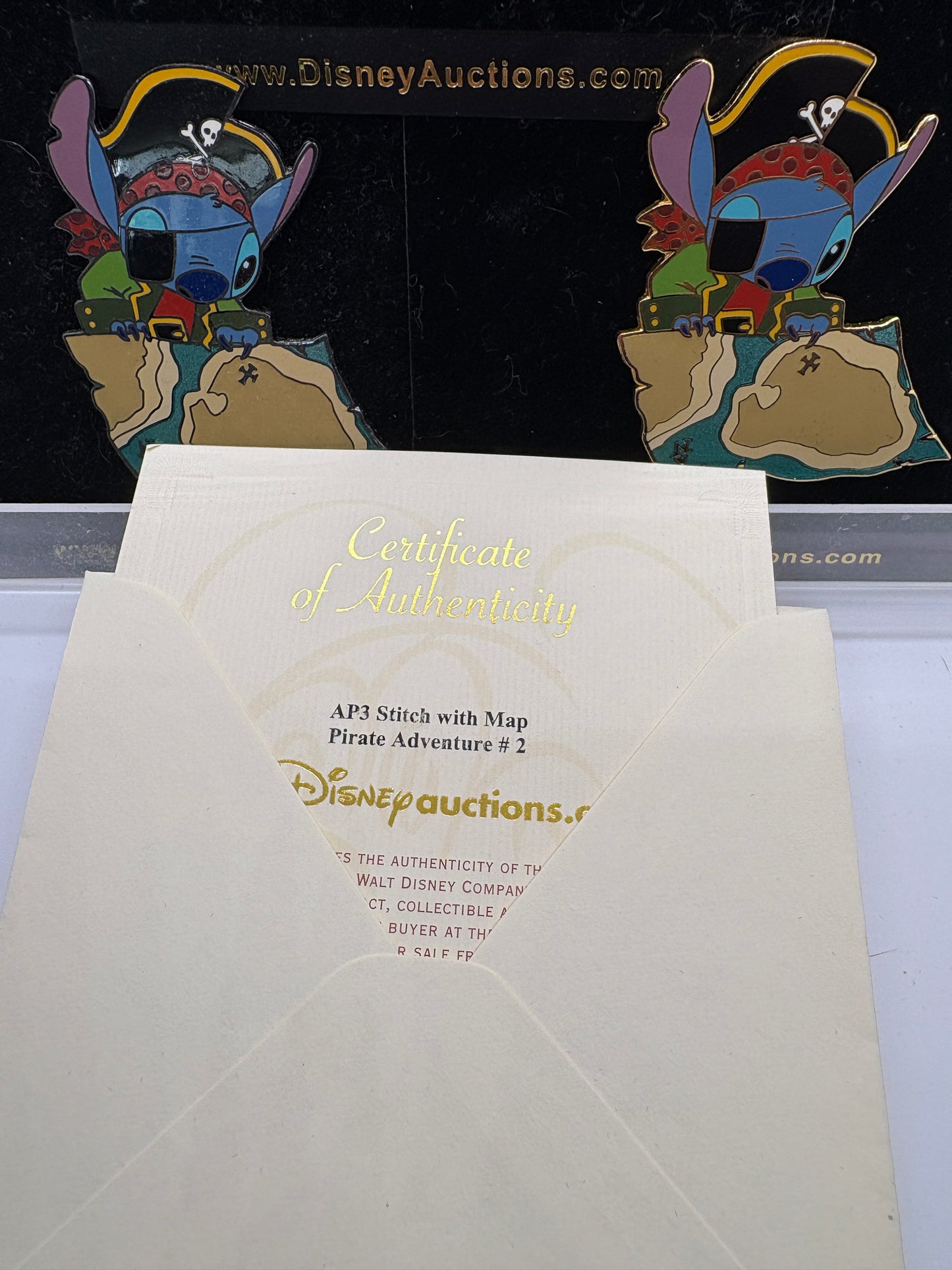 Stitch with Map Pirate Adventure AP SET (3 pieces )