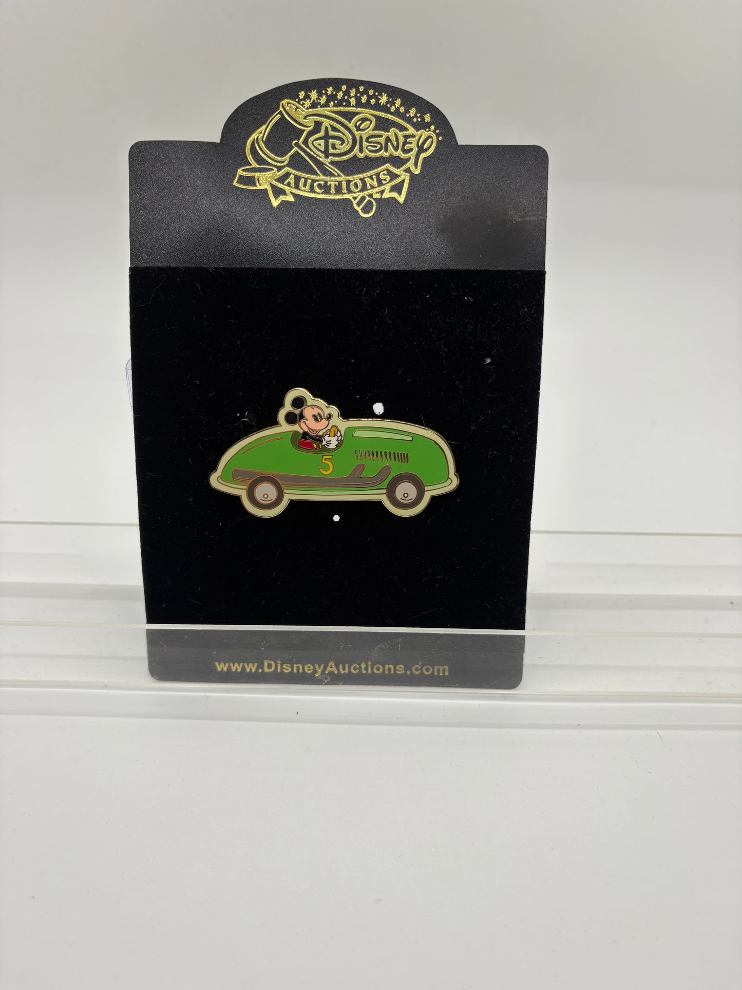 Vintage toy Mickey in Car
