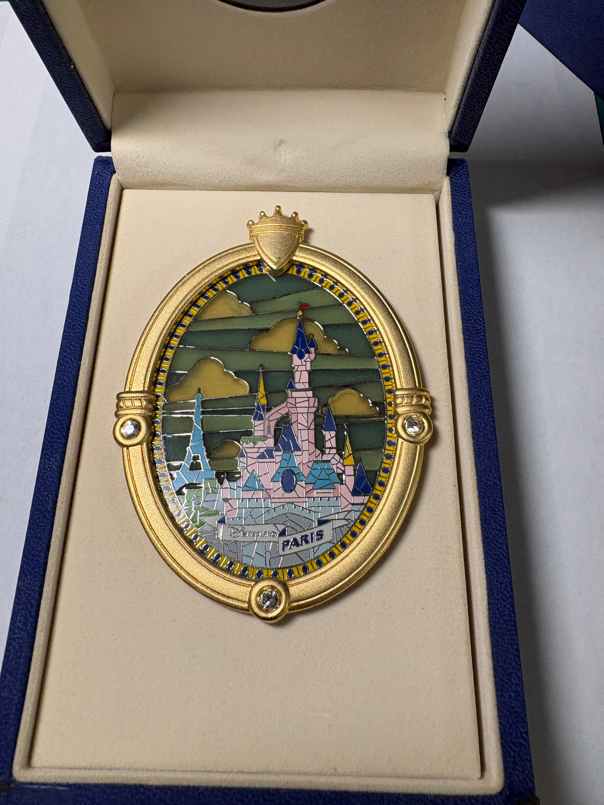 Paris Sleeping Beauty Castle - Happiest Celebration On Earth - Castle Stained Glass Window