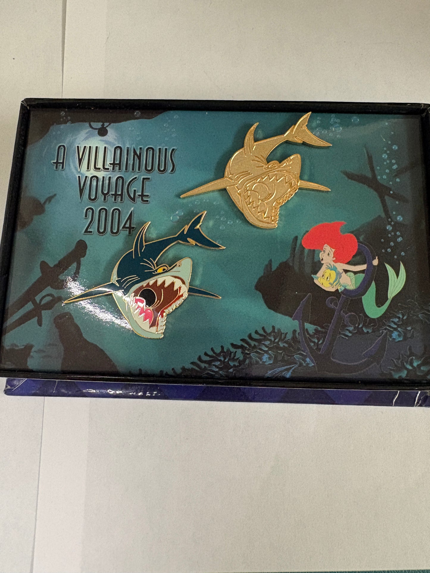 Villainous Pin Voyage 2 Pin Seminar Gift Set ( GLUT ) Little Mermaid