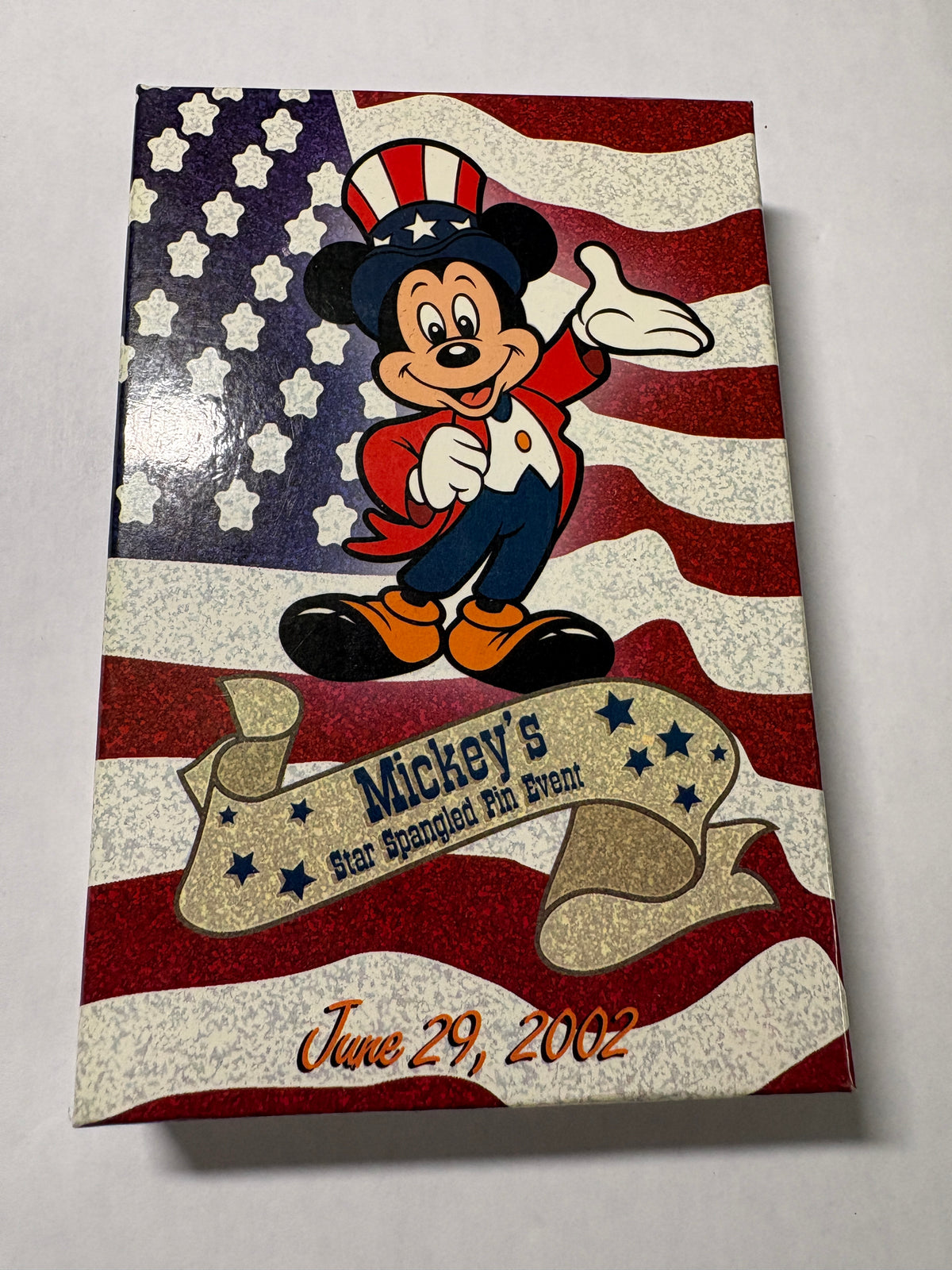 Mickeys Star Spangled 2002 Event Gift Box Set