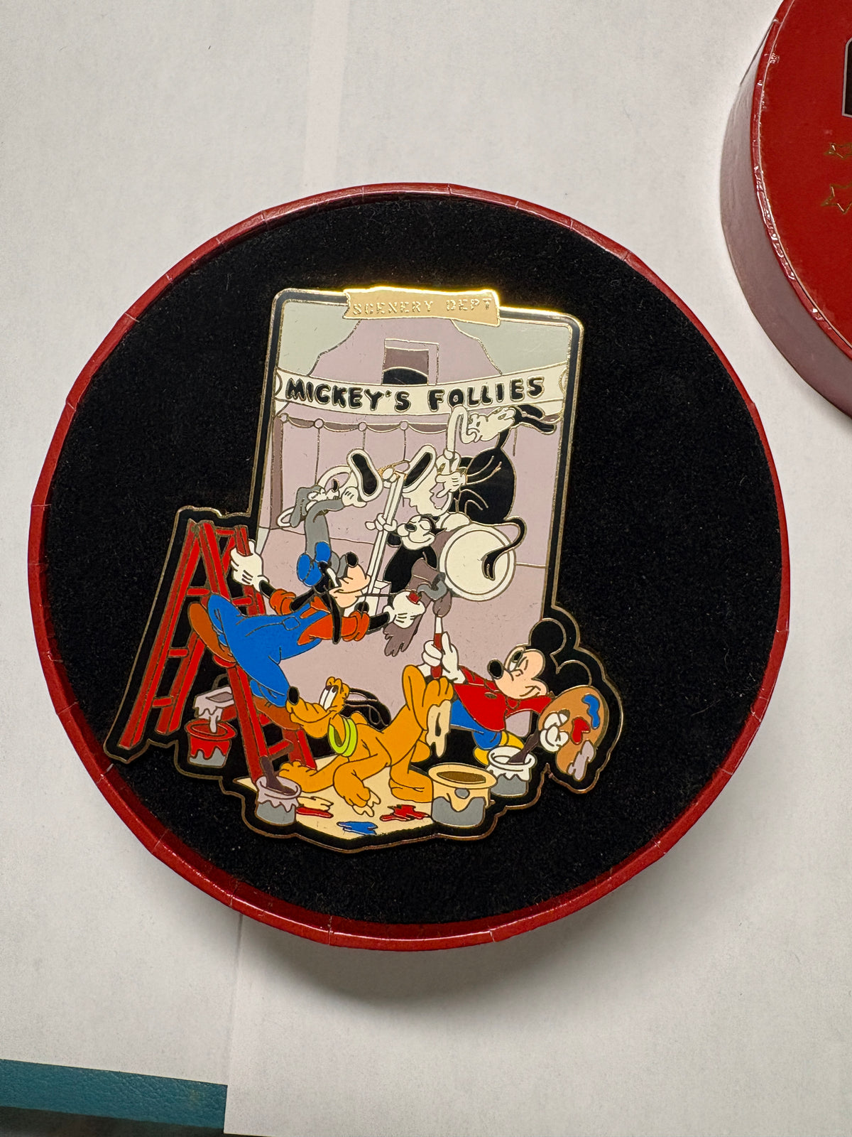Mickeys Follies Lights Camera Pins