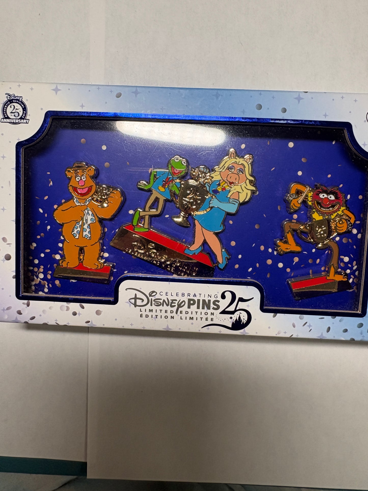 25 Years of Disney Pins Quarterly Series Muppets Box Set
