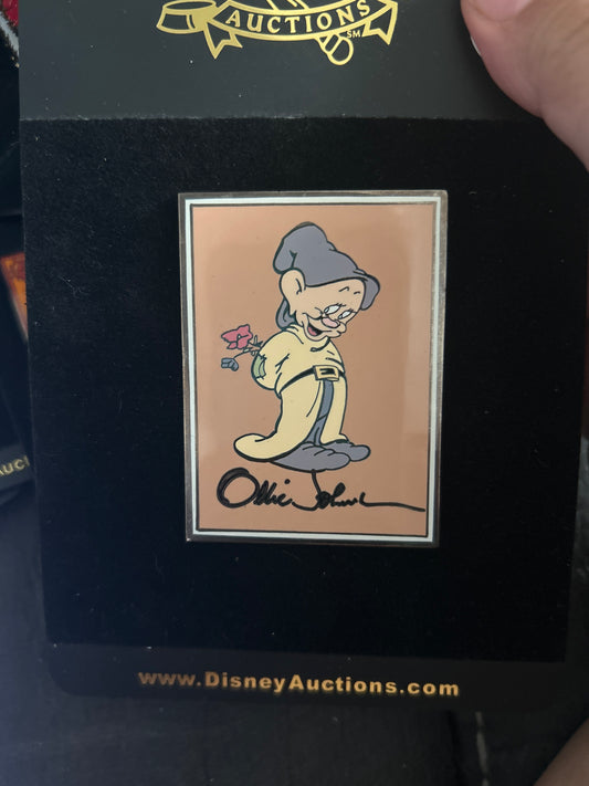 Disney Auctions Ollie Johnston  Series Dopey