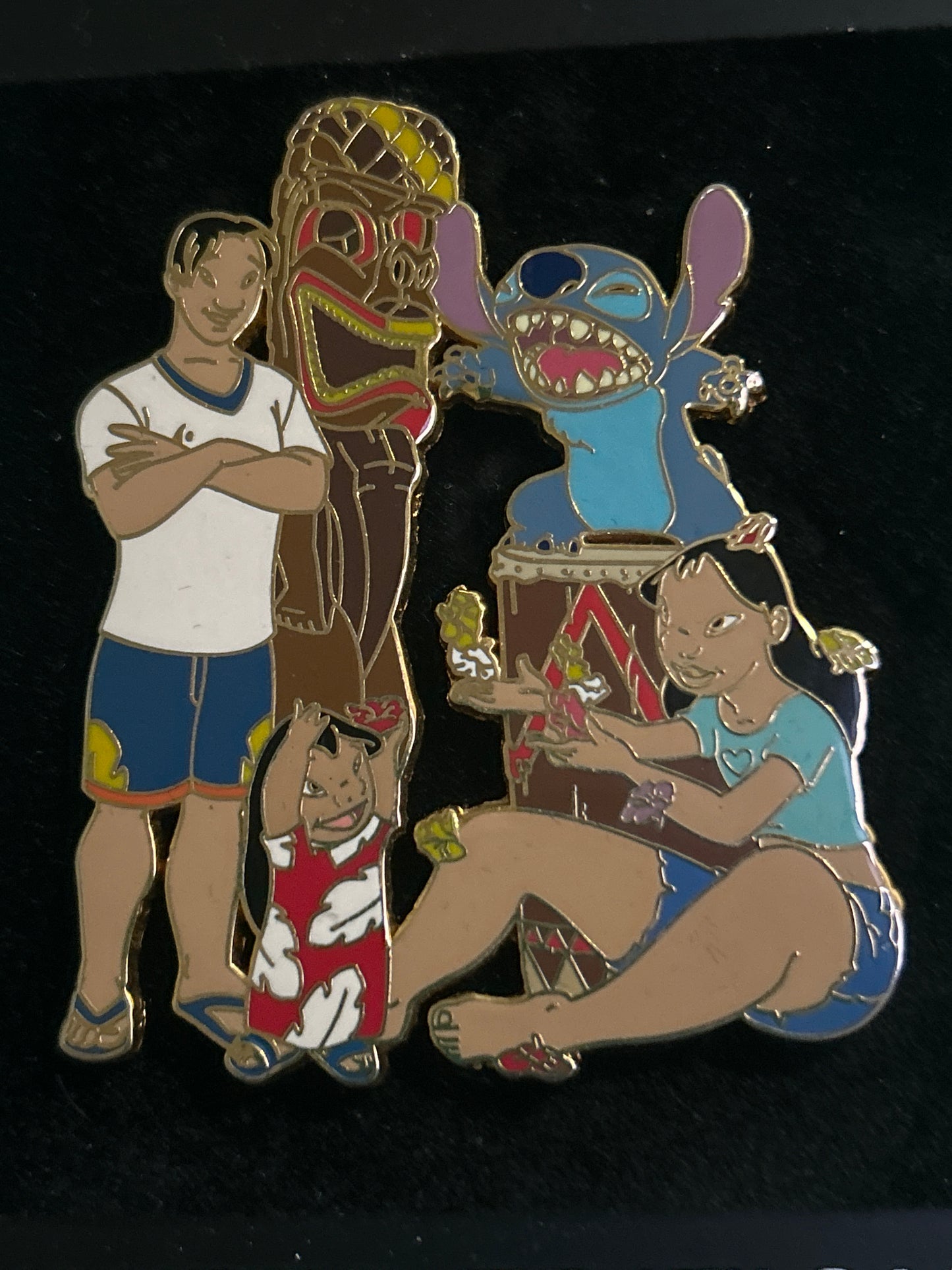 Disney Shopping Tiki Lilo Stitch David Nani