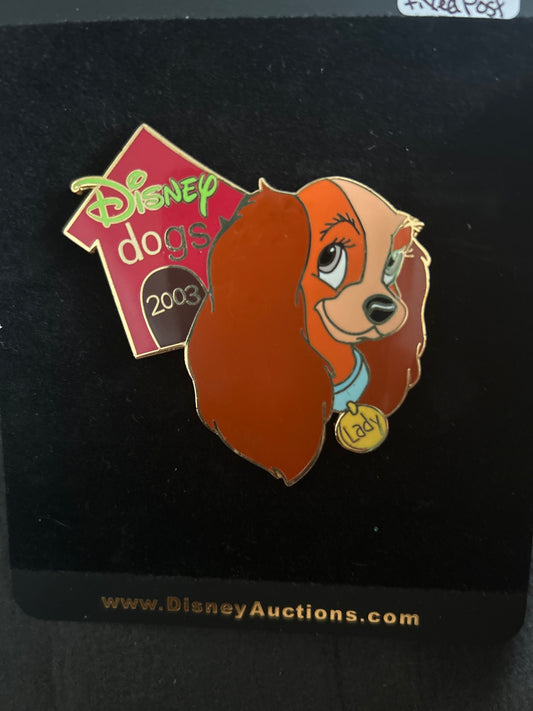 Disney Auctions 2003 Disney Dogs Lady