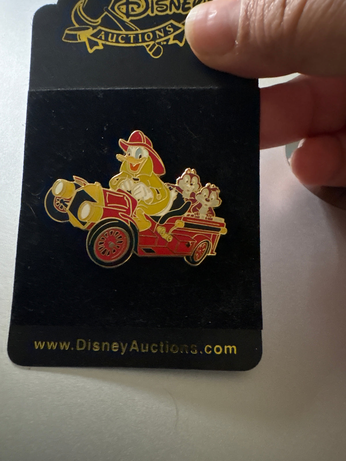 Donald Duck Fire Engine with Chip 'n' Dale