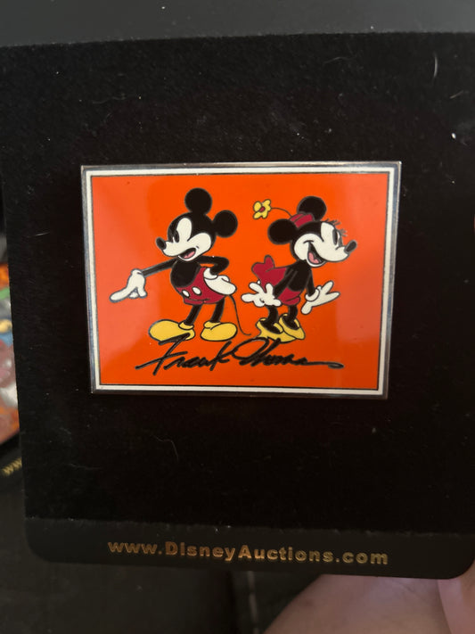 Disney Auctions Frank Thomas Mickey & Minnie