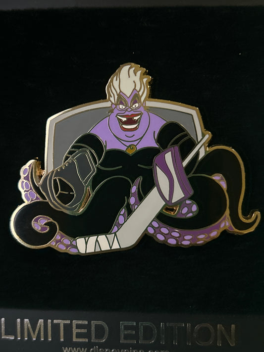 Disney Shopping Ice Hockey Goalie Ursula