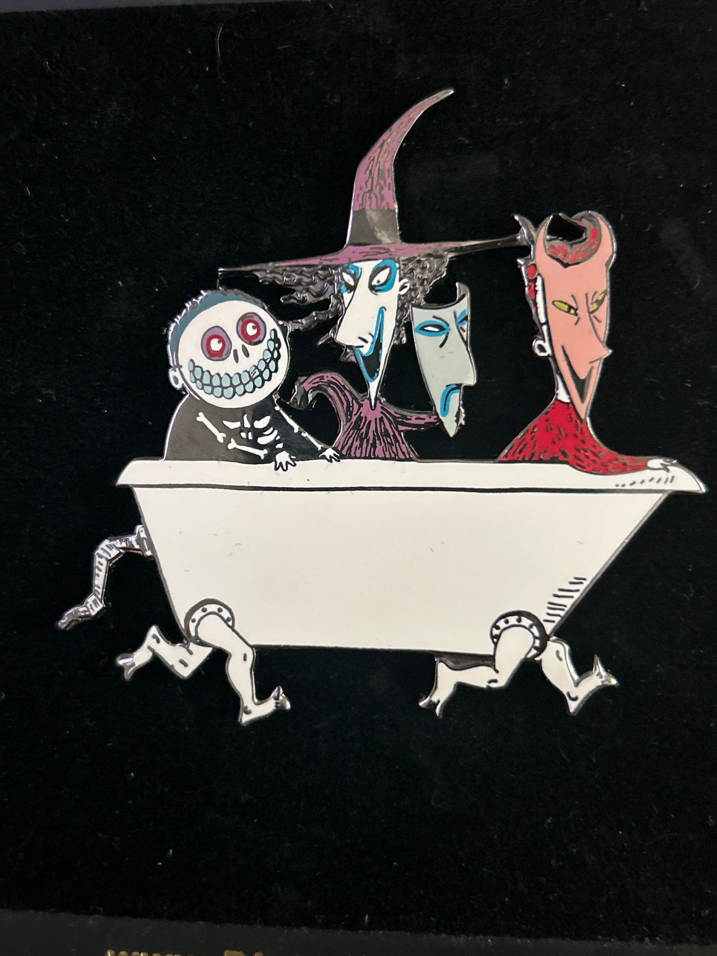 Disney Auctions Nightmare Before Christmas Lock Shock & Barrel Bathtub