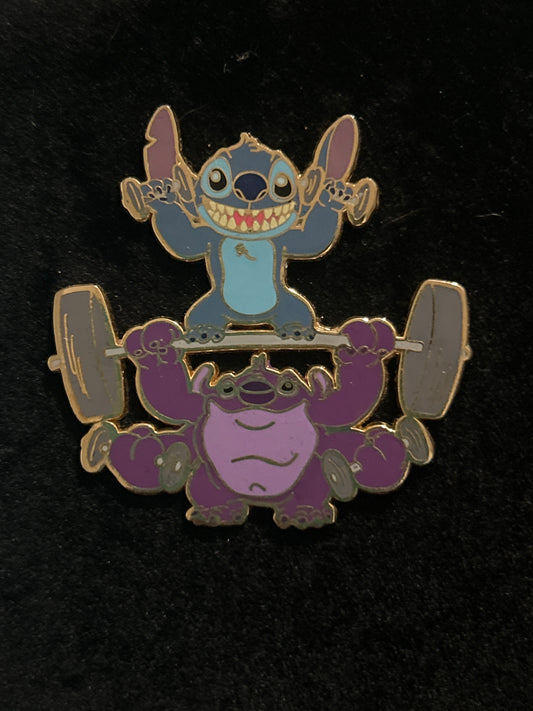 Disney Shopping Weightlifting Stitch and Kixx Experiment 601