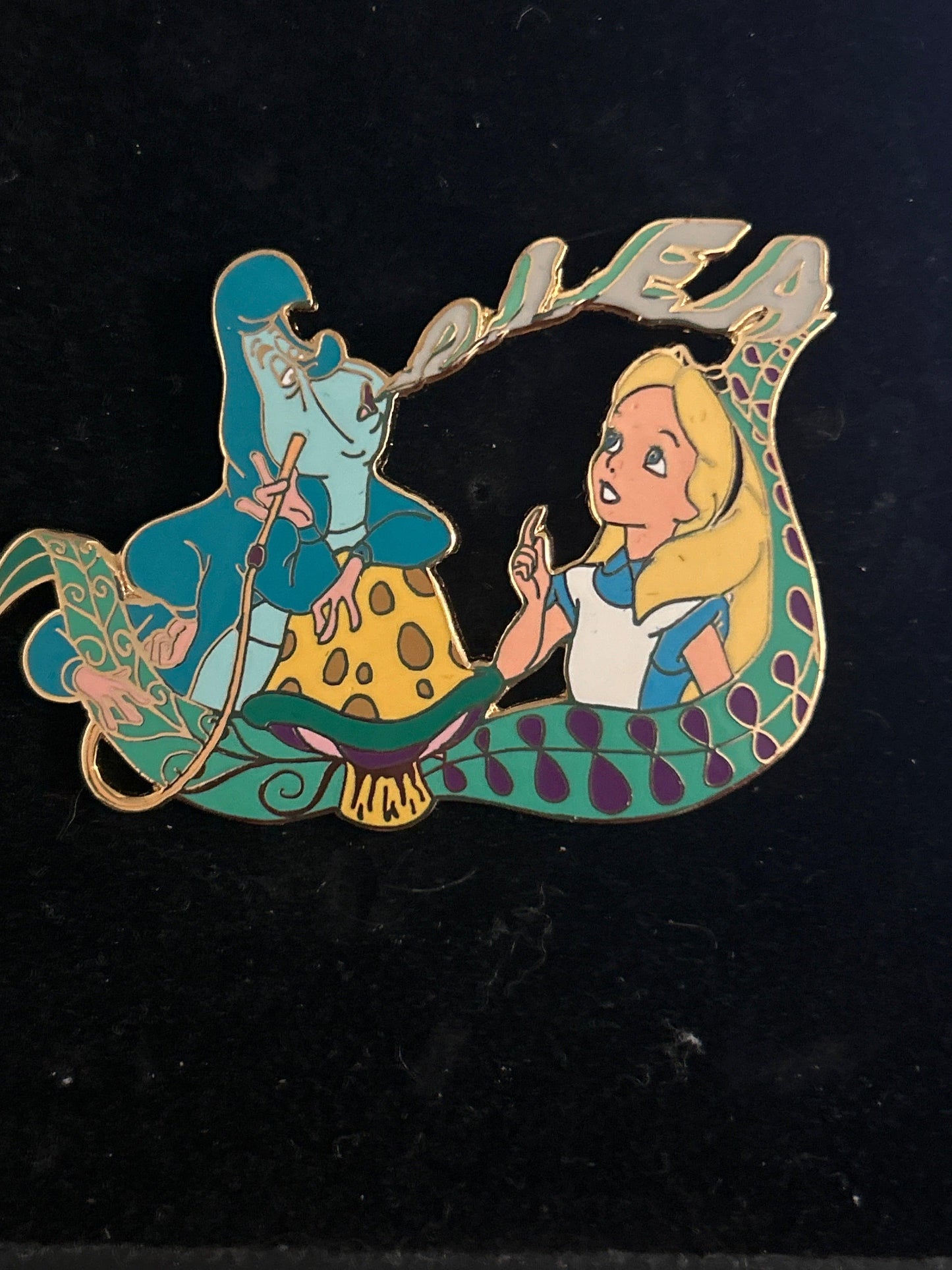 Disney Auctions Back to School Series Alice and Caterpillar