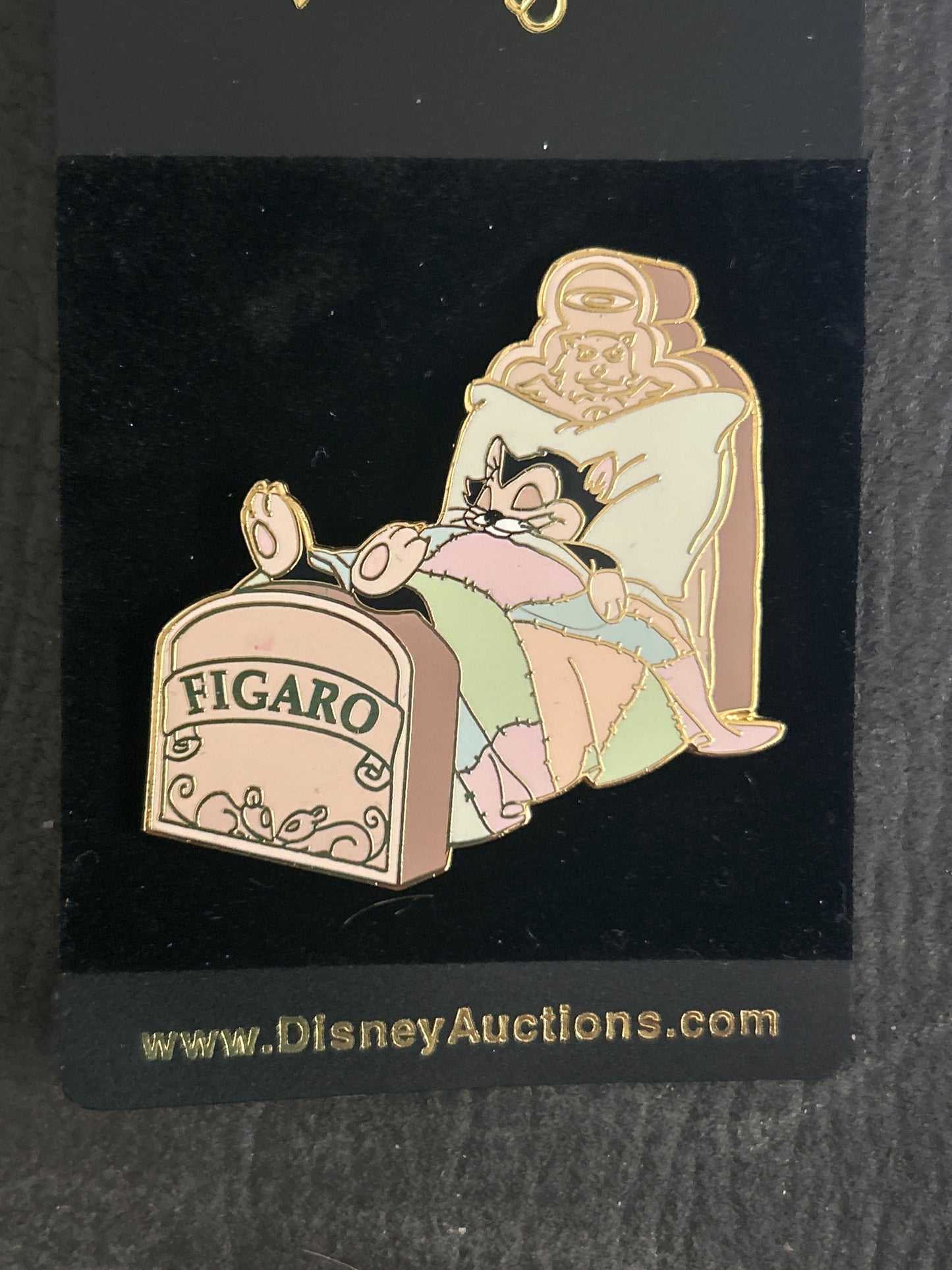 Disney Auctions Figaro in Bed