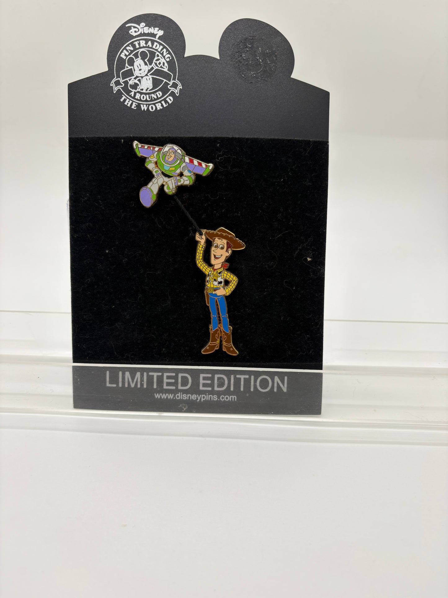 Sheriff Woody with Buzz Lightyear Balloon