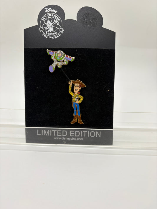Sheriff Woody with Buzz Lightyear Balloon
