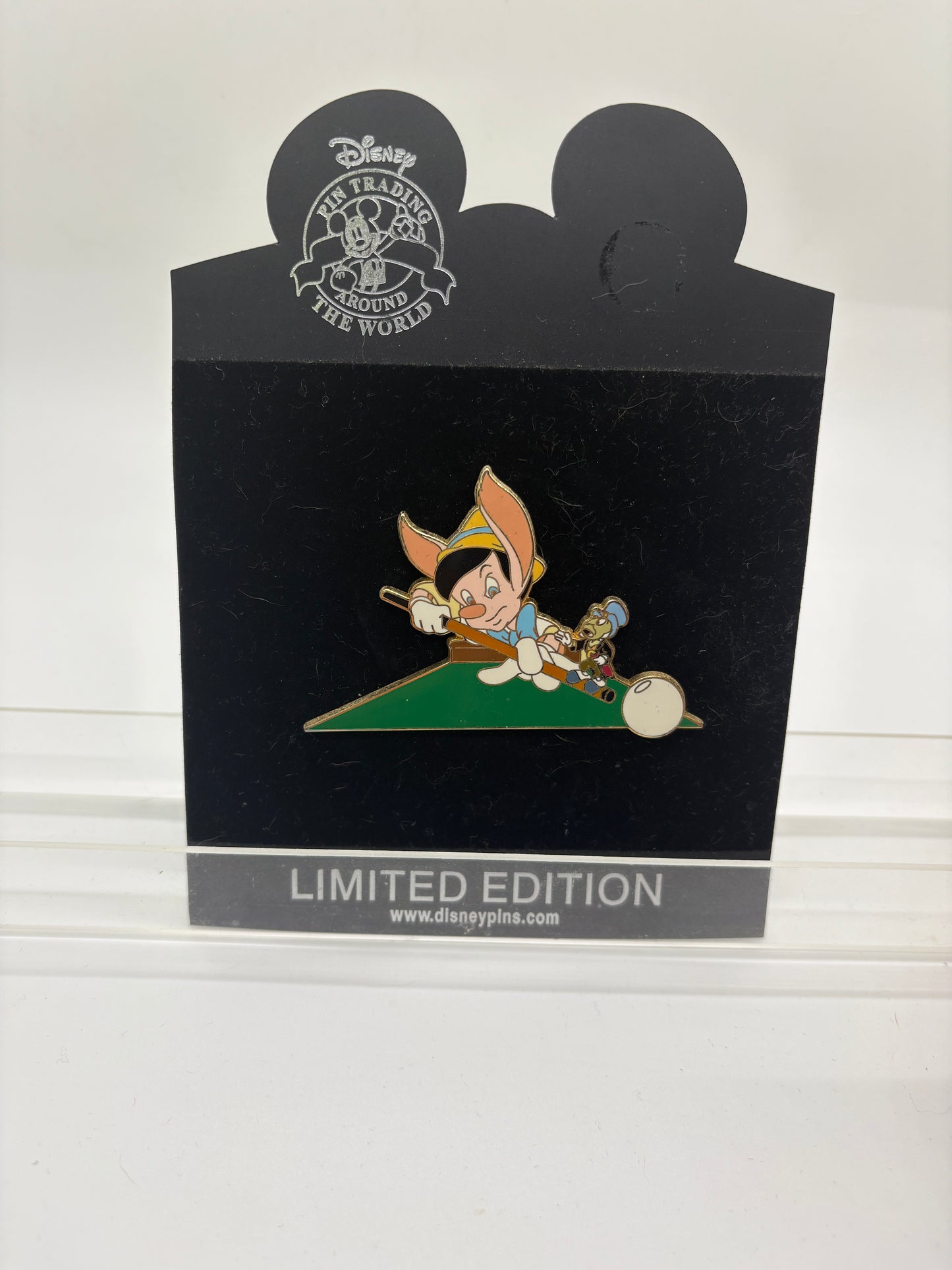 Playing Billiards Pinocchio & Jiminy Cricket