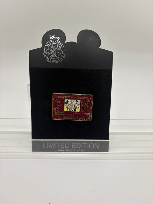 Animal Kingdom Unlimited Credit Card Cruella De Vil