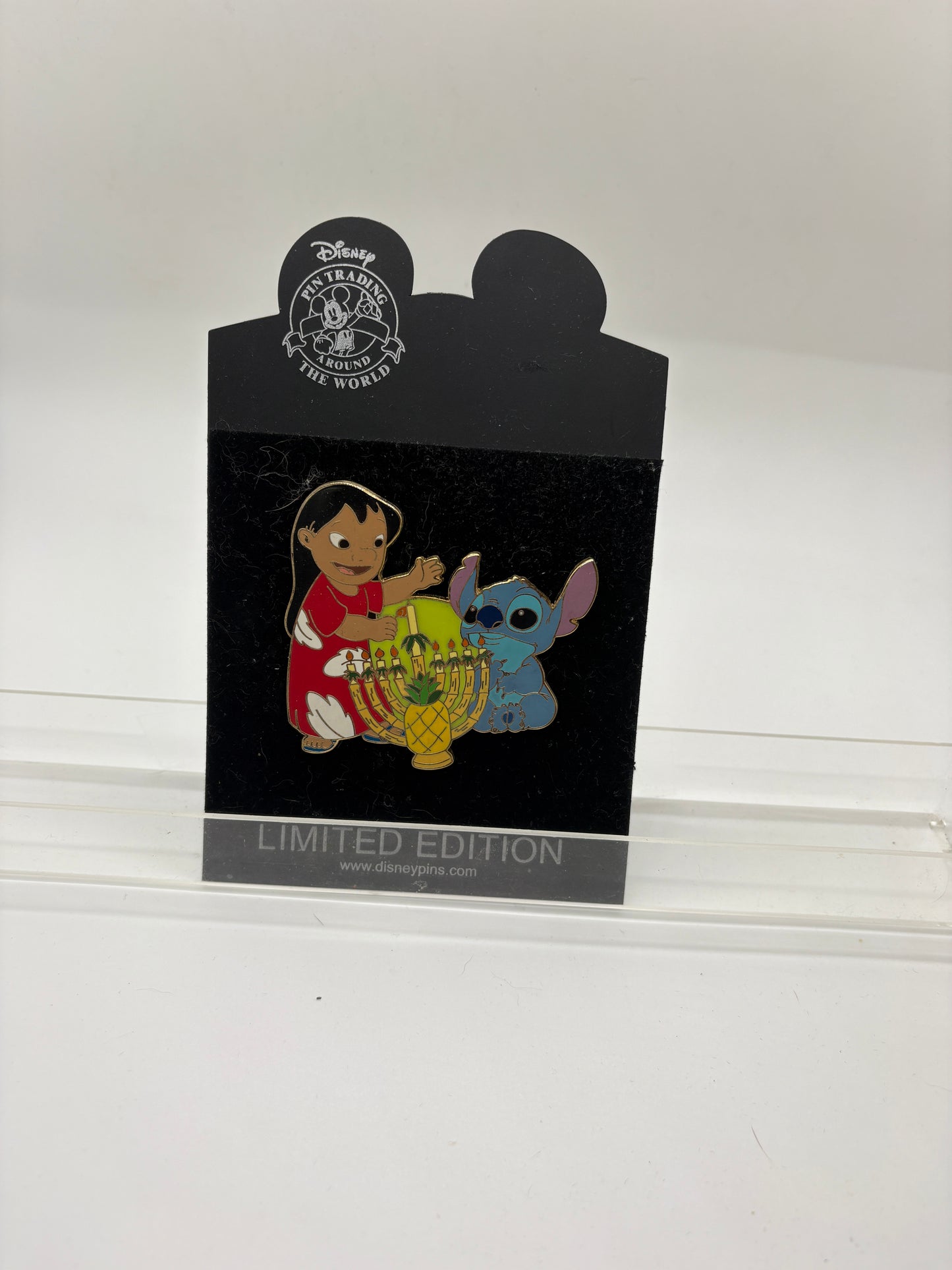 Lilo & Stitch with Menorah Hanukkah