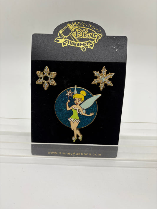 Tinkerbell Snowflake 3 Pin Set