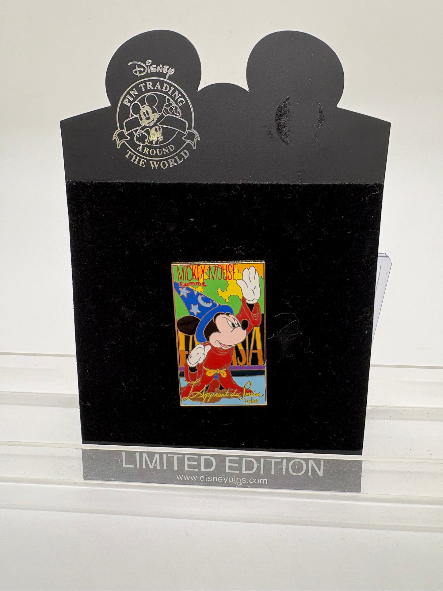 Sorcerer Mickey Vintage Poster Error Pin