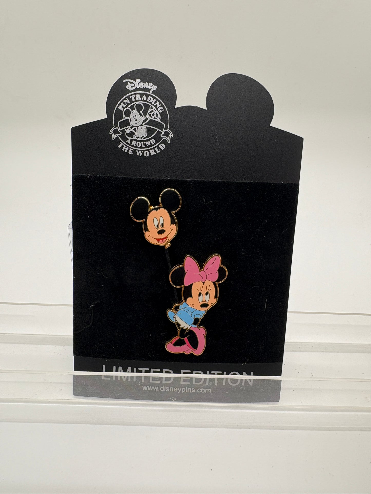 Minnie with Mickey Balloon