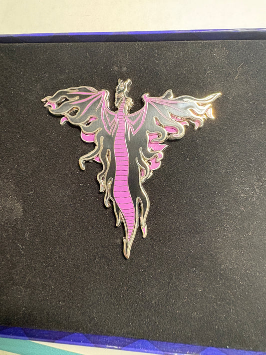 A Villainous Voyage Pin Cruise Pin Pursuit 4 Maleficent Dragon