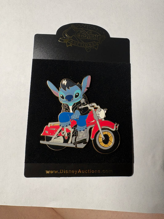 Stitch as Biker Elvis