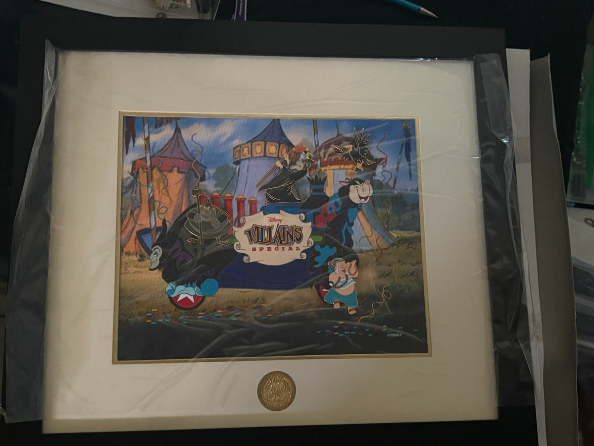 Parti Gras 2003 Villains Limited Edition Framed Set