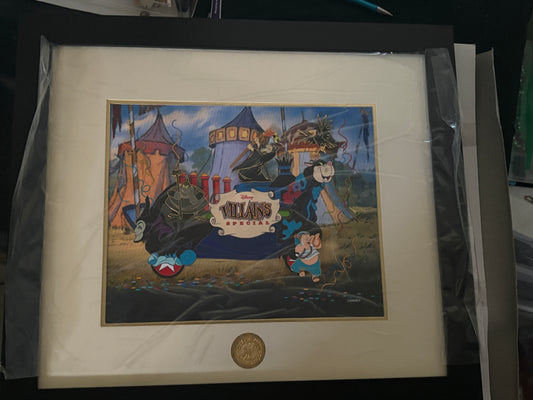 Parti Gras 2003 Villains Limited Edition Framed Set